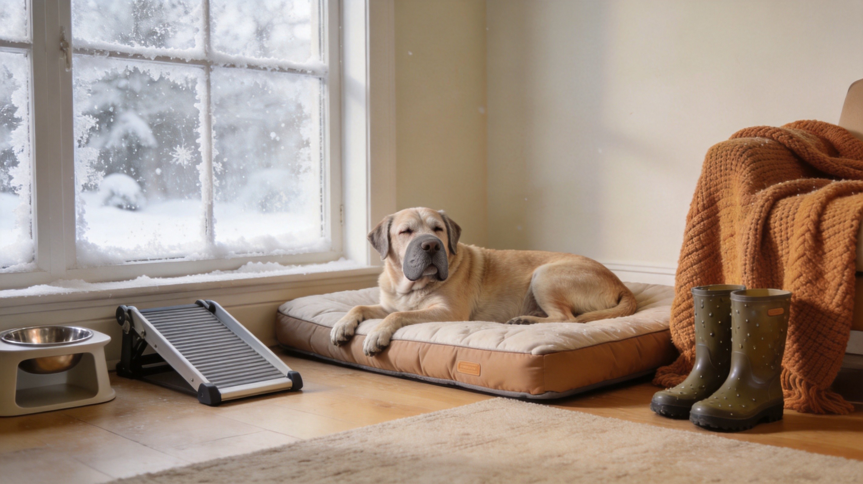 Cold Weather Care for Senior Dogs: Warmth, Paws, and Safe Mobility