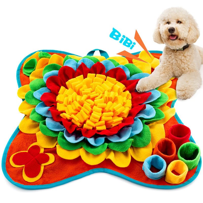 Flower Snuffle Mat for Dogs